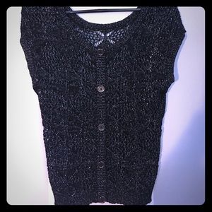 Women's Knit Blouse Short Sleeve